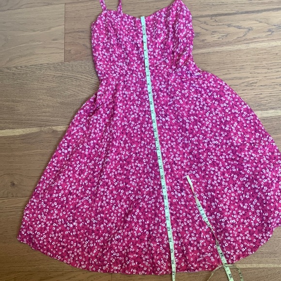 Pink old navy floral cami dress - Picture 5 of 5